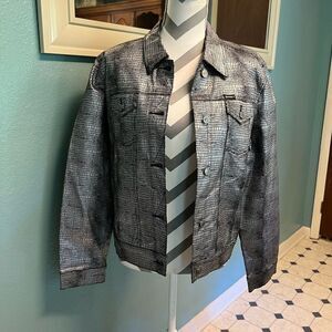 Guess Silver Jean Jacket